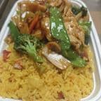 Best 魚香鷄 Chicken w. Garlic Sauce (Combo Plate) in Pekin, IL