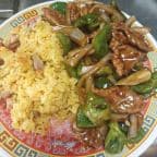 Best 青椒牛 Pepper Steak w. Onion (Combo Plate) in Pekin, IL