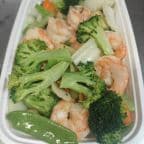 Best 水煮杂菜蝦 Shrimp w. Mixed Vegetable (Steamed) in Pekin, IL